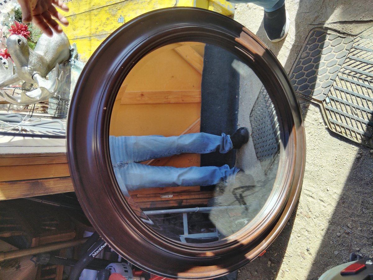 Circle mirror 3 and 1/2 ft