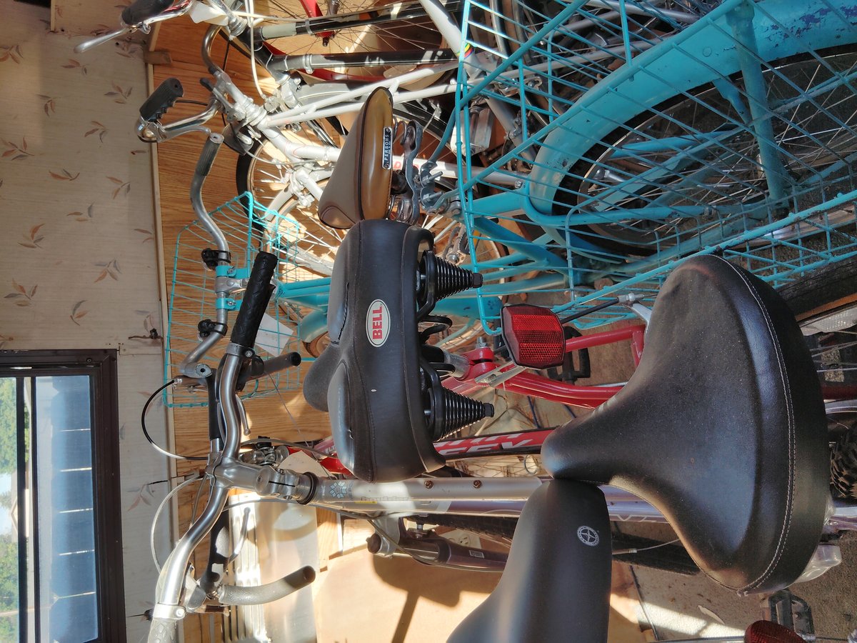 Older and newer bikes